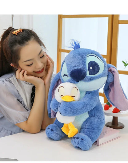 30/45cm Disney Stitch & Lilo Plush Dolls – Cute Donald Duck Stuffed Toys for Kids’ Birthday Gifts & Home Decoration
