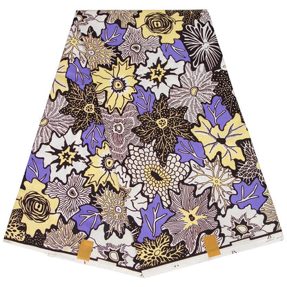 African Print Ankara Fabric - Traditional Party and Wedding Sewing Cloth