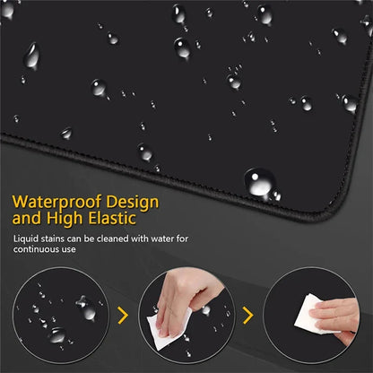 HEX Hexagon XXL Gaming Mouse Pad – Large Soft Desk Mat for Keyboard & Mouse, Office Computer Desktop Table Mouse Carpet Pad