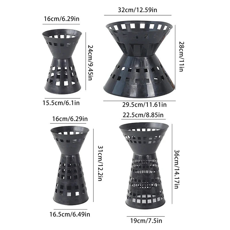 Plastic Flower Packaging Liner – Plant Stand & Fixed Bouquet Base for Floral Crafts and Supplies