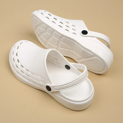 X08 Nursing Scrub Clogs - Comfortable Anti-Slip Waterproof Medical Shoes with Breathable Design for Healthcare Professionals