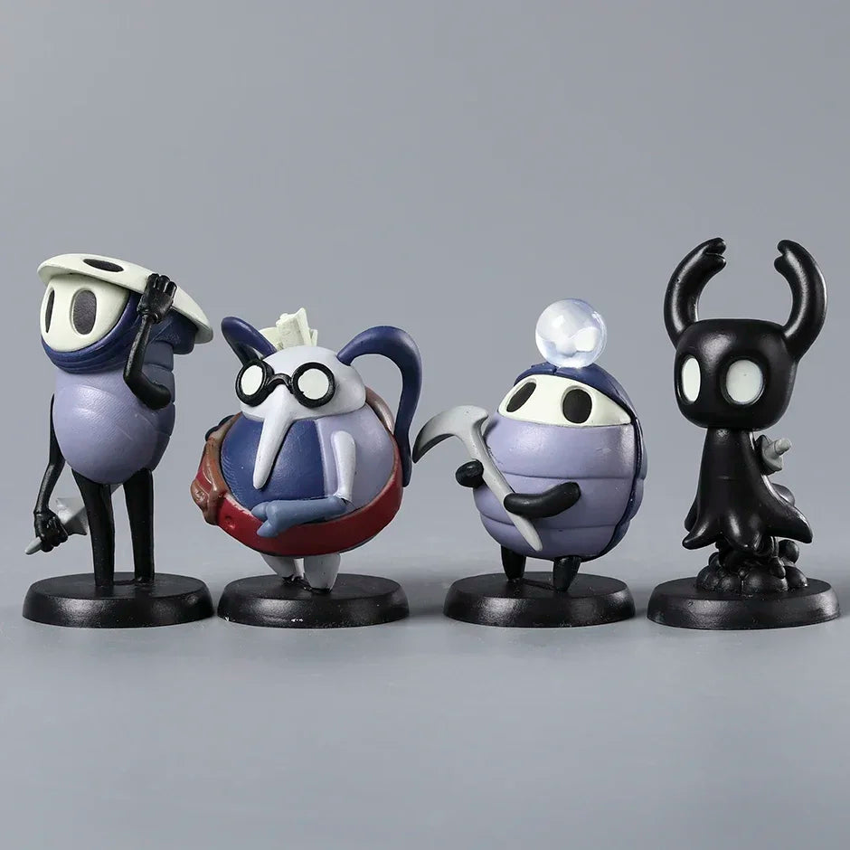 Hollow Knight Silksong Collectible Figures – Hornet, Grub, Zote, Quirrel, Shade, Cornifer & Myla Toys