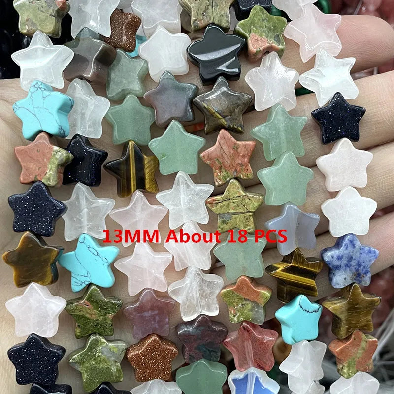 Natural Gemstone Beads - Agate Quartz Turquoise Faceted Rondelle Spacer Beads for DIY Jewelry Making & Bracelets