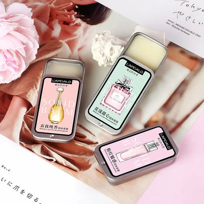 Women’s Pheromone Solid Perfume Balm – Long-Lasting Light Fragrance, Portable Body Perfume Stick