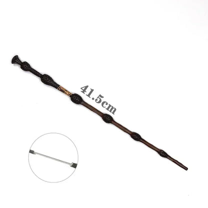 Anime Cosplay Magic Wand - Metal Core Fantasy Toy Prop & Wizard Decoration Accessory
