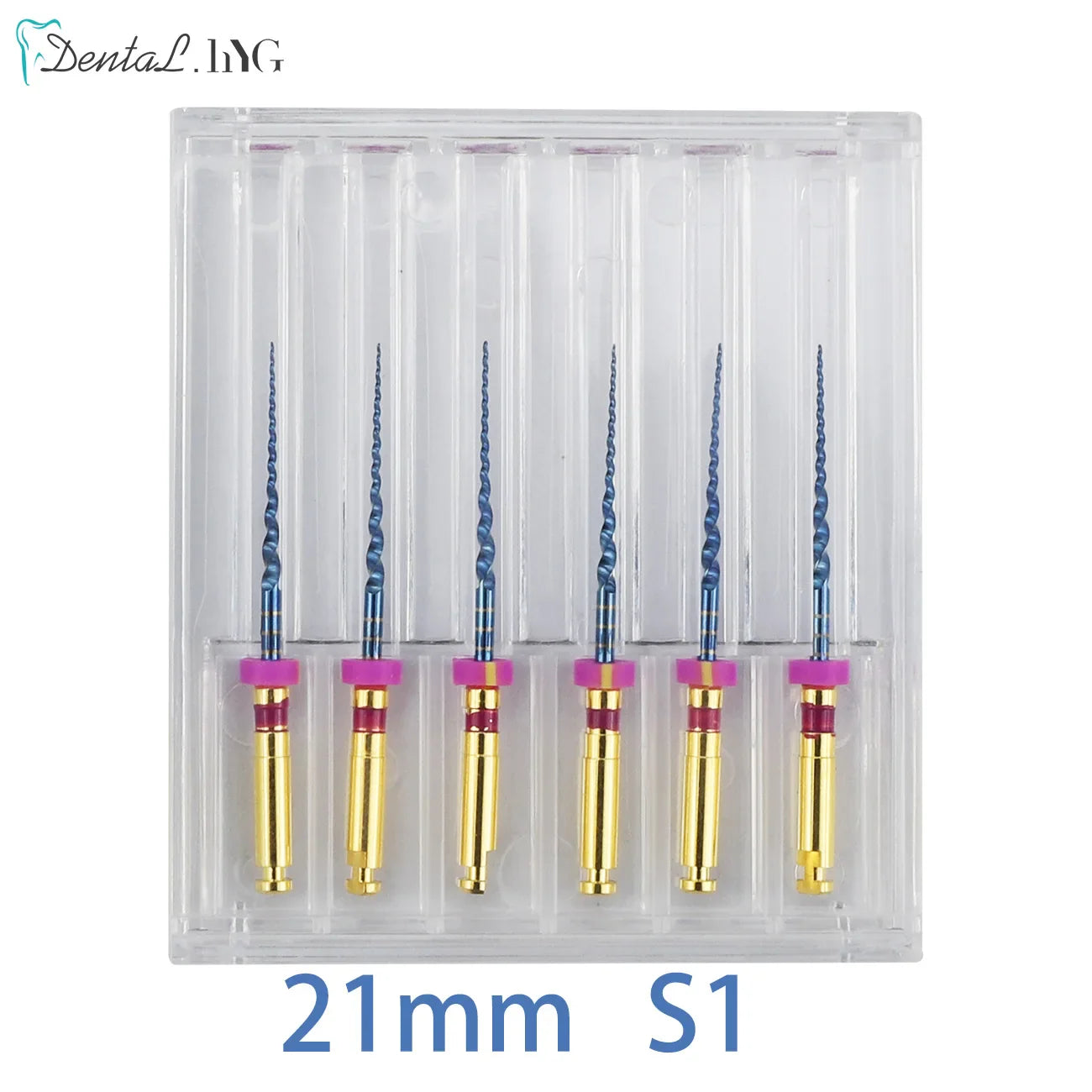 Dental SX-F3 Blue Nitinol Rotary Files – Universal Endodontic Engine Tool for Root Canal Treatment