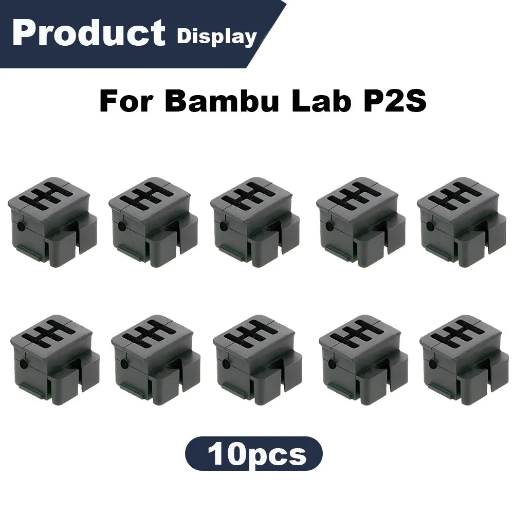 Bambu Lab Nozzle Wiper - Silicone Hotend Cleaning Brush for H2D, H2C & P2S Printers