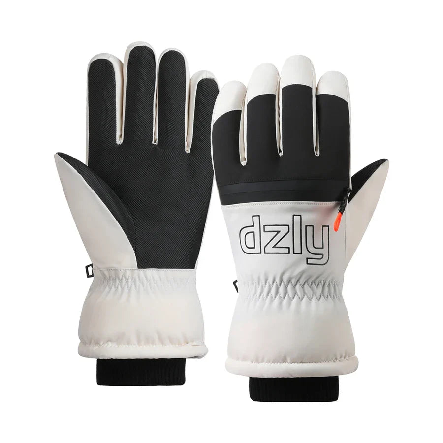 Adult Winter Ski & Snowboard Gloves – Waterproof Warm Motorcycle Riding Gloves for Men & Women