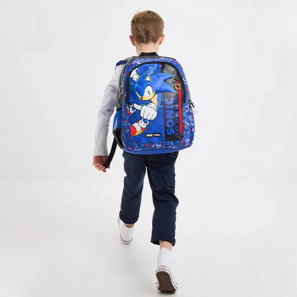 Smiggle Sonic Cartoon Backpack — Australia Schoolbag for Kids, Anime Student Bag & Gift