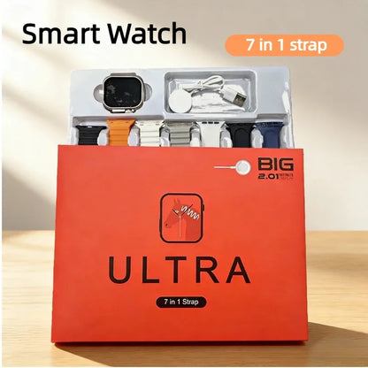 DT900 7-in-1 Smart Watch - Bluetooth Calling, Music, Wireless Charging & Fitness Tracker for Men and Women