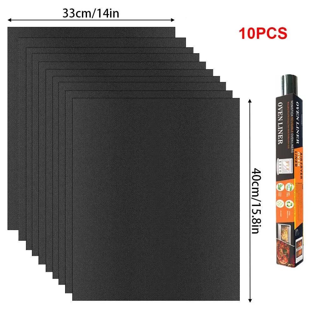 Multifunctional Grill Mat - Reusable High-Temperature Resistant Baking & Microwave Oven Liner for Easy Cooking