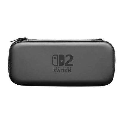 Slim Waterproof Carrying Case for Nintendo Switch 2 (2025) — EVA Hard Shell Protective Storage Handbag for Accessories