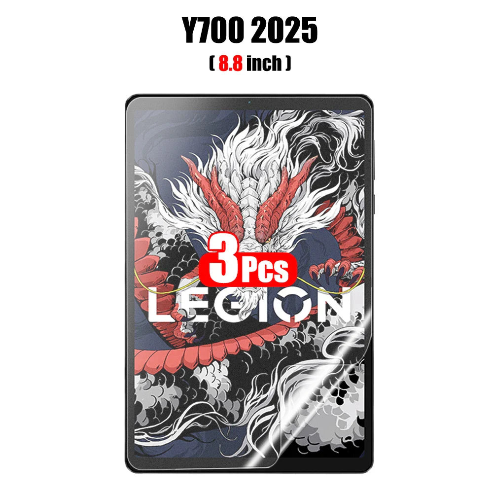 3Pcs Paper-Like Screen Protector for Lenovo Legion Y700 2025 – 8.8" 3rd & 2nd Gen 2023, No Glass Protector        4o mini