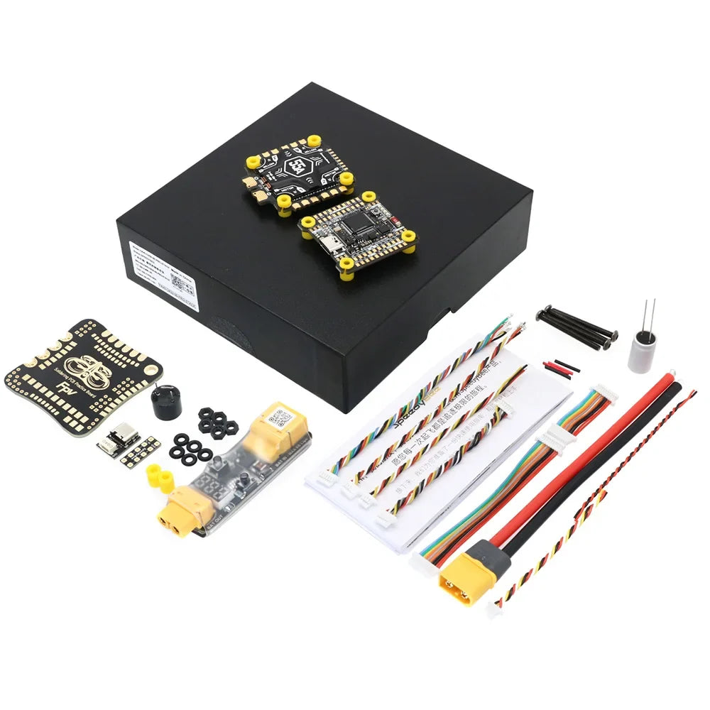 SpeedyBee F405 V5 55A Pro Stack - 32-Bit FC & ESC with OX32 Firmware for RC Model Aircraft