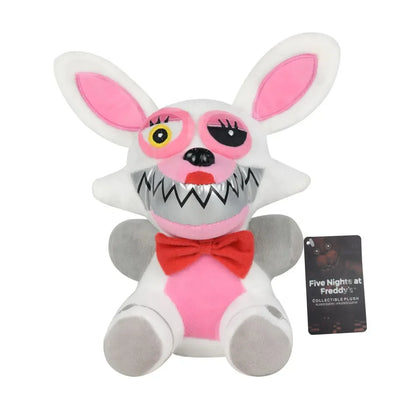FNAF Plush Toy Collection - Cute Freddy Bonnie Foxy Cartoon Stuffed Dolls for Kids & Fans Gift