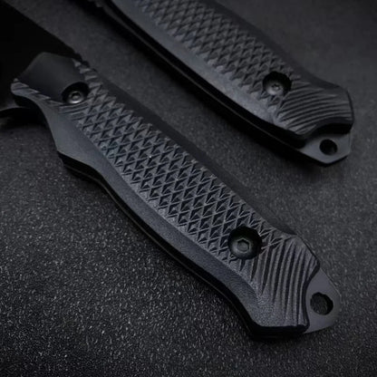 Stainless Steel Sheath Pocket Knife - High Hardness Portable Outdoor BBQ & Utility Cutting Tool