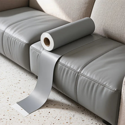Large Self-Adhesive PU Leather Repair Patch – Faux Leather Tape for Sofa, Car & EV Seats