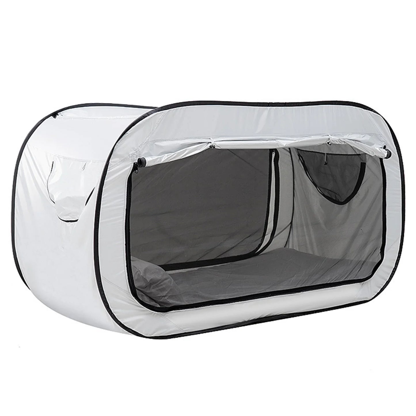 Folding Portable Privacy Bed Tent – Fully Enclosed Outdoor Camping Bed Tent with Shading for Kids & Adults