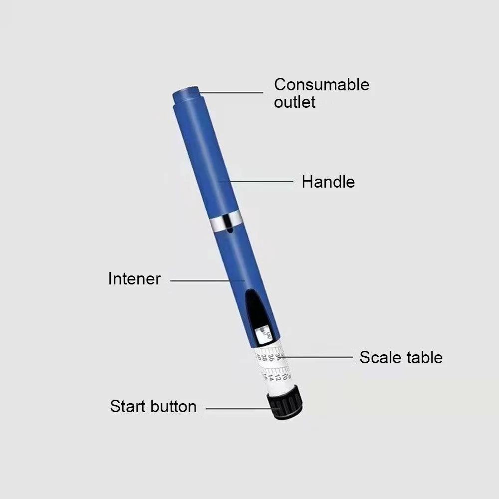 Magic Pen Tattoo & Insulin Pen Cartridges — 10pcs 3ml Empty Cassette Bottles for Lilly Injection