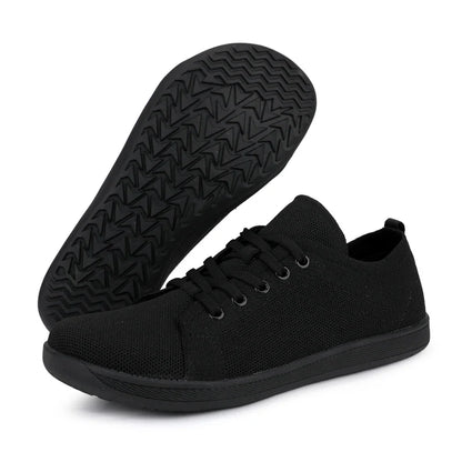 Wide Toe Barefoot Shoes — Men’s & Women’s Minimalist Walking Sneakers with Zero Drop Sole and Breathable Mesh