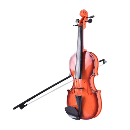Simulated Violin Practice Kit - Beginner Musical Instrument with Exquisite Design for Learning, Performance & Gifts