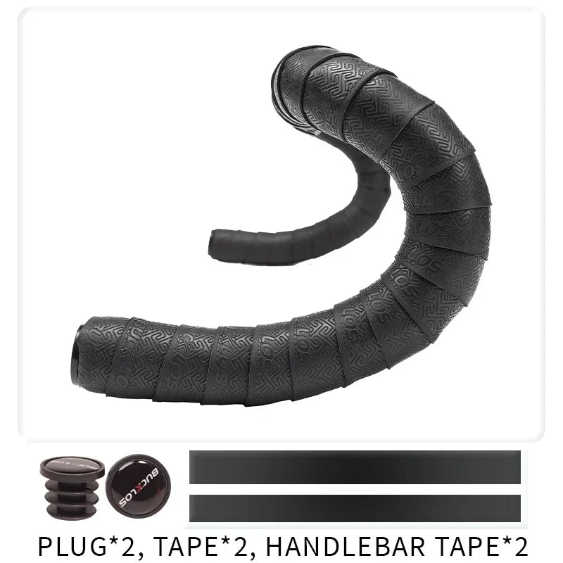 BUCKLOS Road Bike Handlebar Tape – Soft Non-Slip Drop Bar Strap for Gravel, Racing & Speed Bicycles
