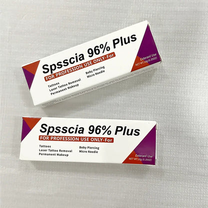 SPSSCIA Original 96% Tattoo Cream – 10g Pre-Treatment for Permanent Makeup, Microblading, Eyebrows & Lips
