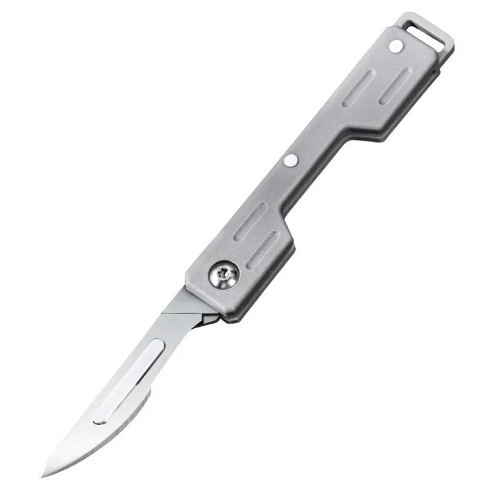 Mini Folding Scalpel Knife – Precision EDC Pocket Knife for Medical, Outdoor, and Unpacking Tasks