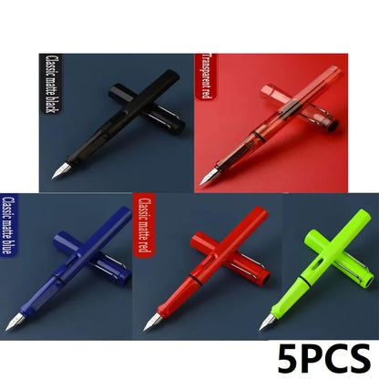 Luxury Calligraphy Fountain Pen - Premium Ink Cartridge Writing Tool for Office, School & Creative Lettering