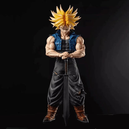 25CM Dragon Ball Z Trunks Action Figure - PVC Statue Collectible Model, Anime Decoration & Gift Toy