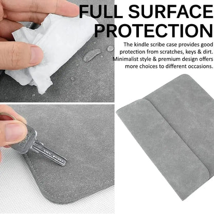 Magnetic PU Leather e-Reader Sleeve - Ultra Slim Protective Carrying Pouch for Onyx Boox Tab Ultra 10C Pro 10.3 Note Air Series