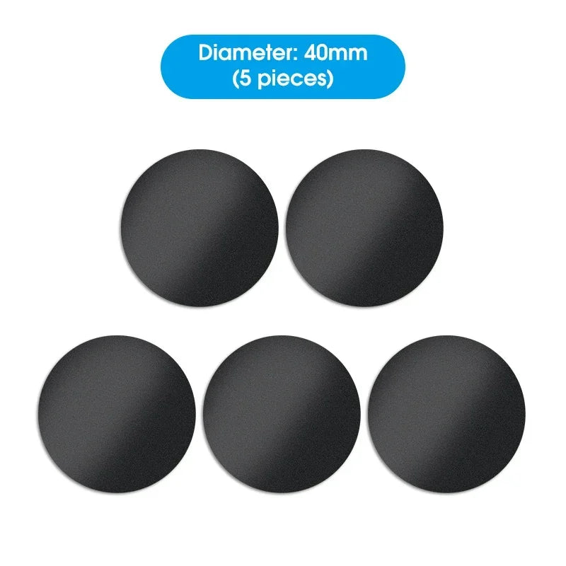 Magnetic Phone Holder for Car - Universal Iron Sheet Disk Sticker Mount for All Smartphones