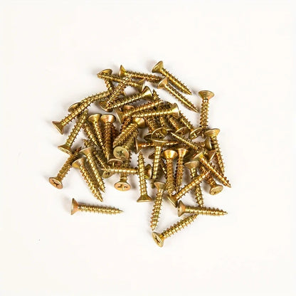 520-Piece Countersunk Self-Tapping Screws Set - M3.5 Colorful Phillips Head Screws for Home, Furniture & Industrial Use
