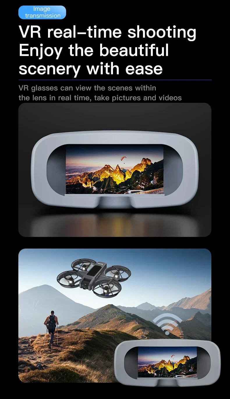 Xiaomi Drone X226/X226VR 8K HD Wide-Angle Camera WiFi FPV Foldable Quadcopter with Large Screen