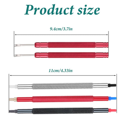 Stainless Steel Watch Hand Repair Tool Kit - Precision Hand Setting & Pointer Adjustment Pusher Set