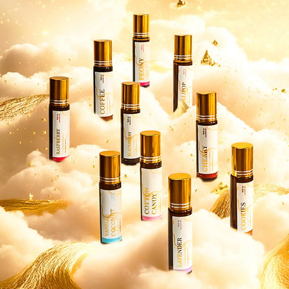 Cookie Scented Essential Oil Roll-On - 10ml Sweet Baked Aroma Aromatherapy for Relaxation Travel & Gift Ideas