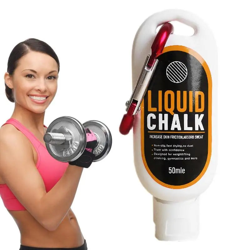 Sports Liquid Magnesium Powder – 30/50/100ml Anti-Slip Grip Cream for Fitness, Weightlifting, Pole Dancing & Rock Climbing