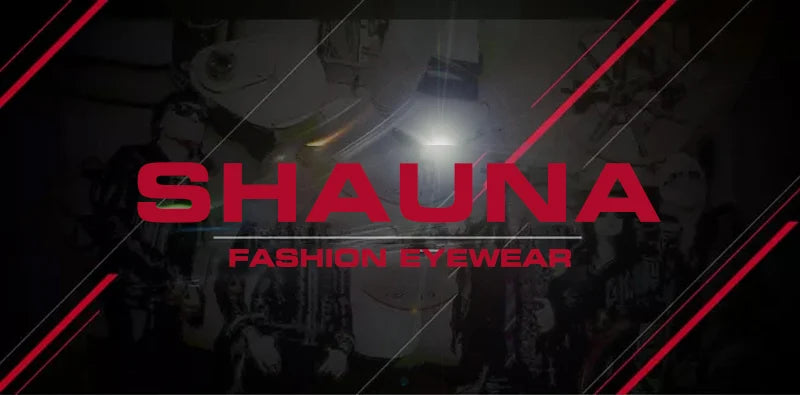 SHAUNA Retro Oval Sunglasses – Luxury Punk UV400 Shades for Women & Men