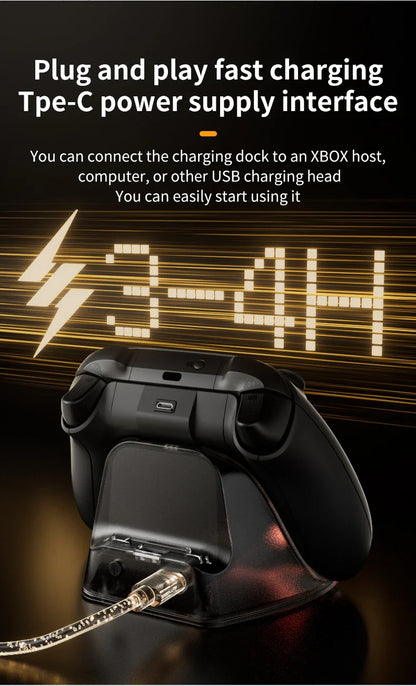 Fast Charging Dock for Xbox One & Series X/S Controllers – Single Controller Charging Station