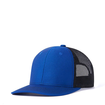Custom Logo Snapback Hat - Embroidered Mesh Sports Cap for Men & Women, Adjustable Baseball Cap