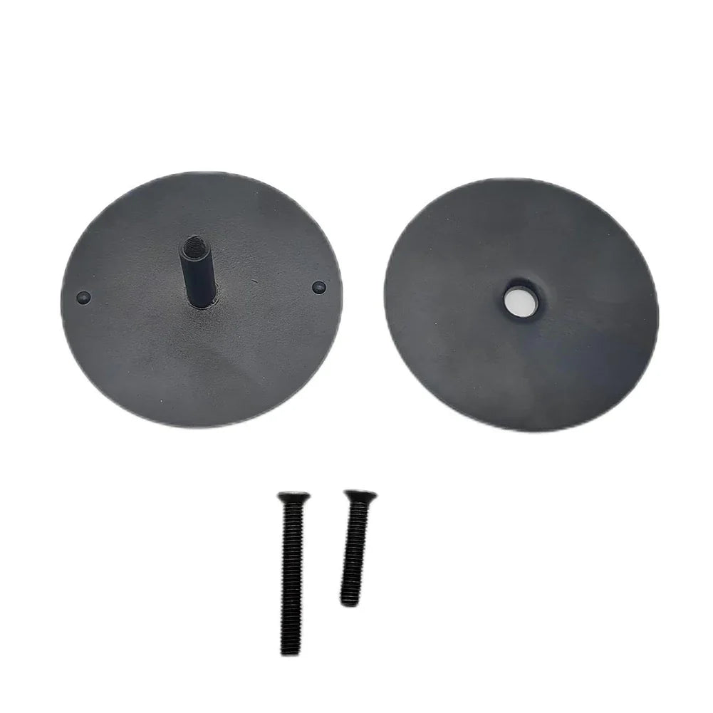 Metal Door Hole Cover Plate - 2-5/8" Door Knob & Deadbolt Hole Blocker