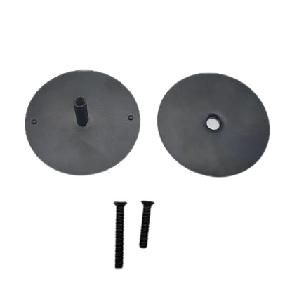Metal Door Hole Cover Plate - 2-5/8" Door Knob & Deadbolt Hole Blocker