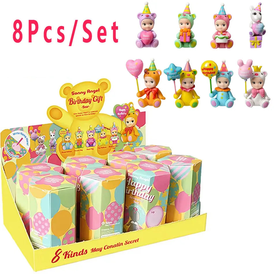 Candy House Angel Keychain Blind Box – Handmade Cartoon Doll Bag Pendant, Creative Toy for Birthday & Valentine's Day Gift