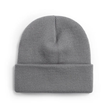 Winter Knit Beanie Hat - Warm Stretch Skull Cap for Boys Girls Adults in Black White Blue Pink & More Colors