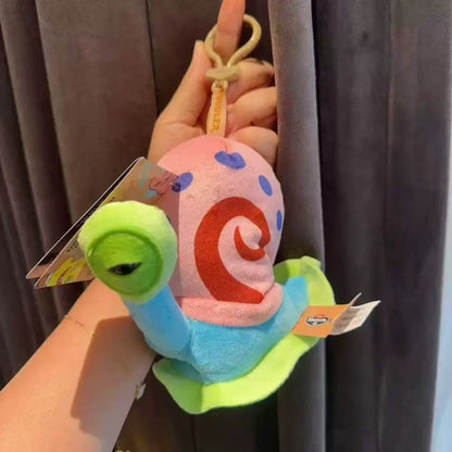 Fuggler SpongeBob Patrick Plush Keychain - Funny Ugly-Cute Monster Backpack Bag Charm