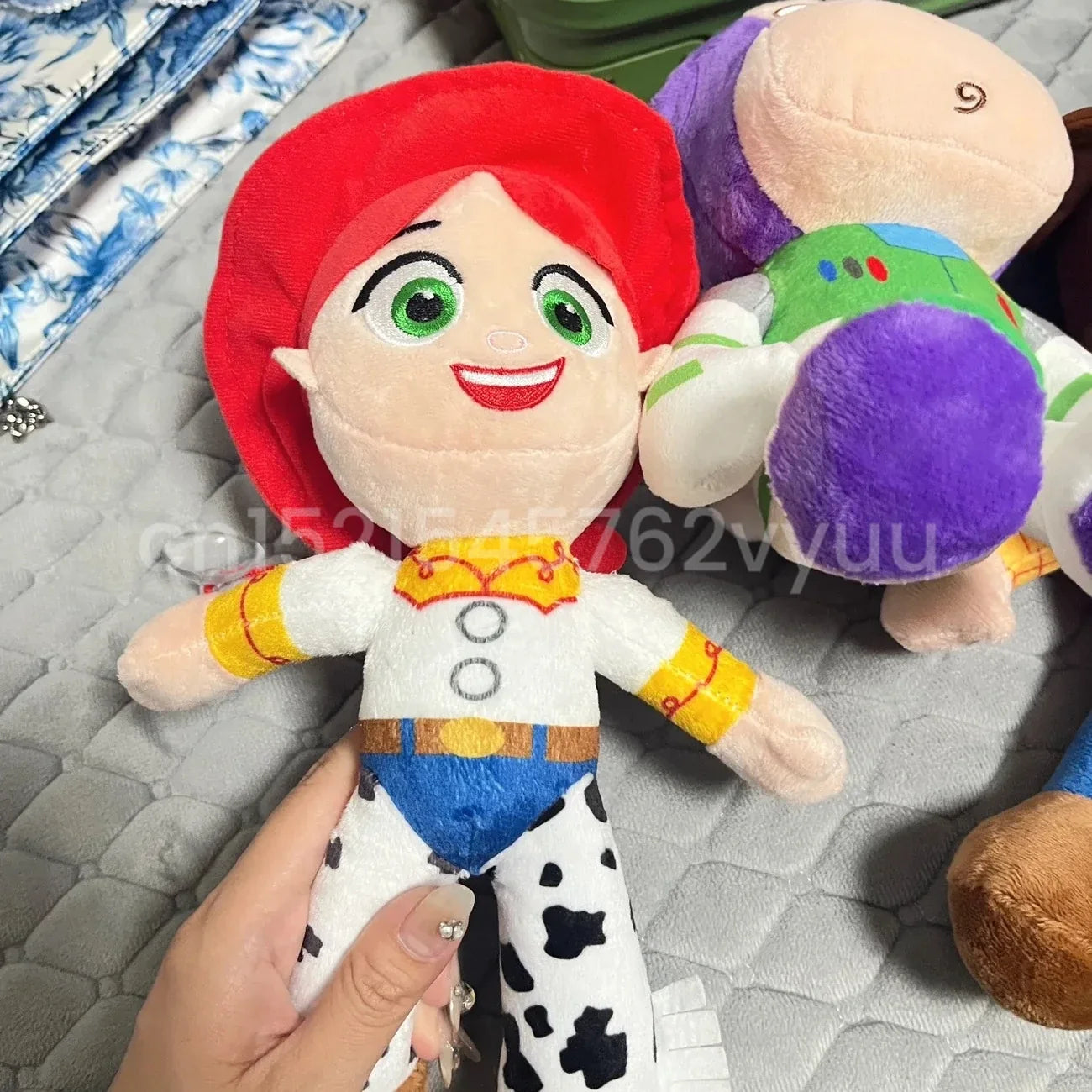 Woody Buzz Lightyear Plush Toy - 23cm Cute Cartoon Stuffed Doll Pendant for Kids Gift & Home Decor