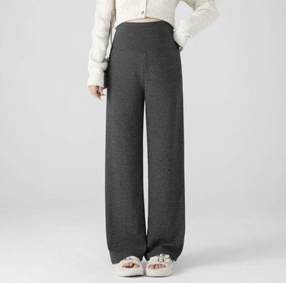 M-4XL Women’s Maternity Radish Pants – Cotton Fleece Ankle-Length Corduroy Sweatpants, High Waist Autumn Pregnancy Trousers