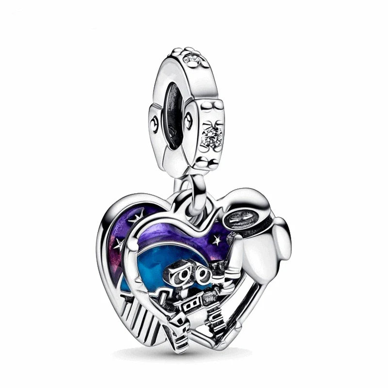 Fall New 925 Silver Plated MINISO Marvel Star Wars Rescuers Pendant Charm – Fits Original Pandora Bracelet, DIY Jewelry for Women
