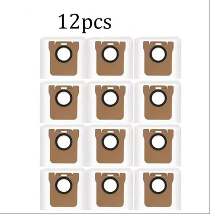 Robot Vacuum Dust Bags Replacement - Compatible with Dreame L20 Ultra L10 Ultra L10s Ultra X10 Plus S10 Pro Accessories