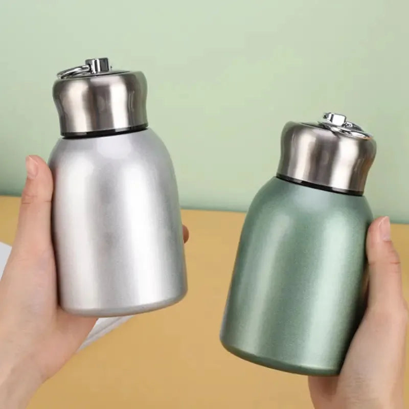 300ml Insulated Stainless Steel Travel Mug - Keeps Drinks Hot or Cold for Hours - Ideal for Camping and Travel